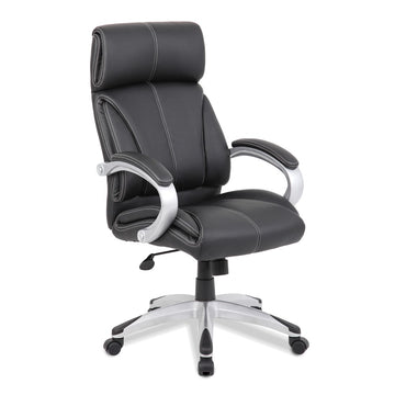Cloud High Back Leather Faced Manager Chair